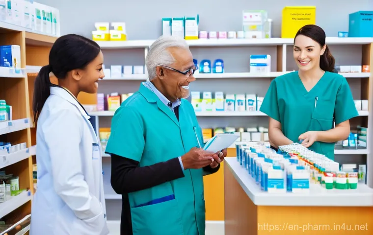 약사 약국 인수 시 고려할 점 - **Prompt: Diligent Pharmacy Owner Analyzing Financials**
    "A confident male or female pharmacy ow...