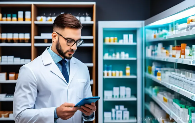 약사 약국 운영 트렌드 - Here are three detailed image prompts in English, designed to capture the essence of modern pharmacy...
