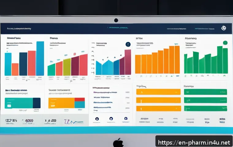 약사 약물 데이터 시각화 방법 - A highly detailed digital pharmacy dashboard interface showing interactive real-time filtering optio...